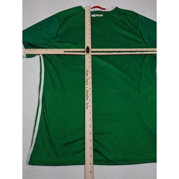 MEXICO‎ 2016/2017 Home Football Shirt Jersey ADIDAS Size L Large Adult - Picture 10 of 12